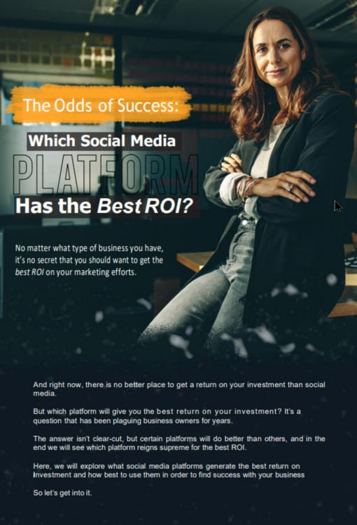 An Article About Which Social Media Platform Gives The Best Roi