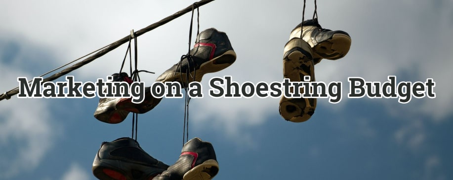 The feature image for my post marketing on a shoestring budget