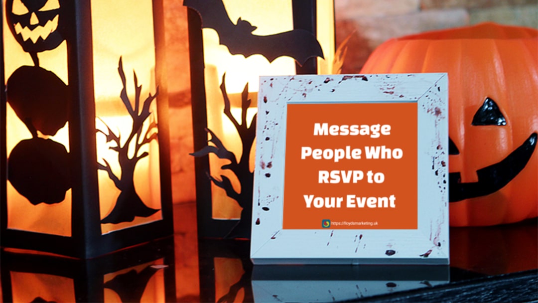 Use Facebook Messenger When You Are Organsing An Event