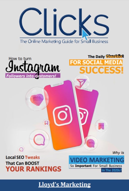 The Front Cover Of August'S Issue Of Clicks Digital Marketing Magazine Uk