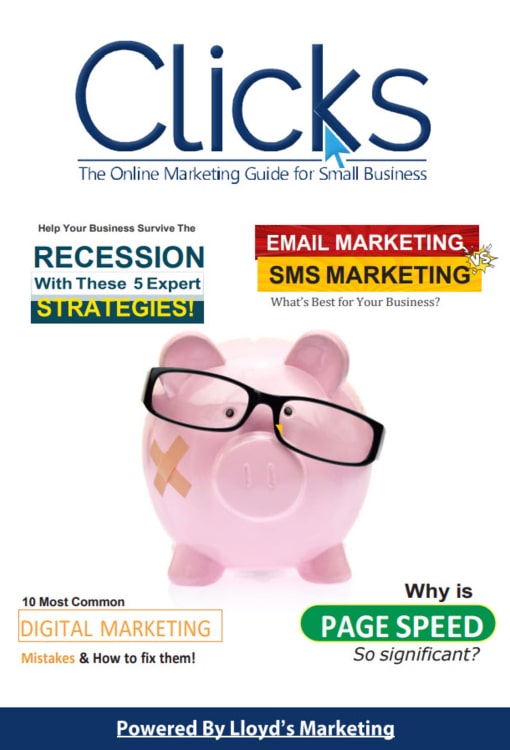 The Cover To September'S Issue Of Clicks Digital Mrketing Magazine Uk