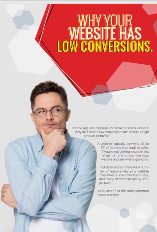 An Artical About Why Some Websites Have Low Conversions