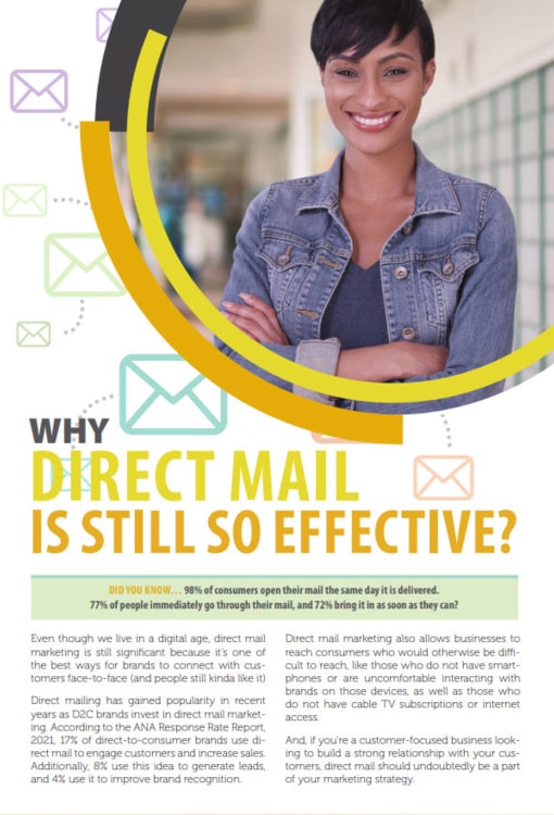 An Article About Why Direct Mail Is Still So Eggective For Local Businesses