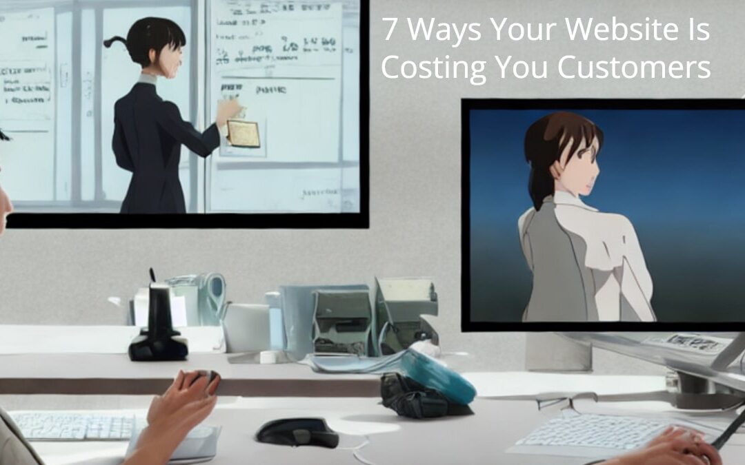 7 Ways Your Website Is Costing You Customers